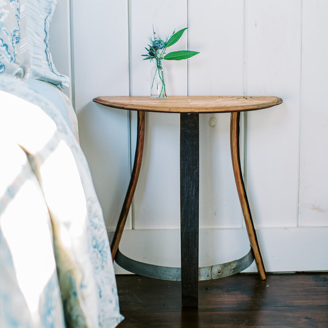 Handcrafted Wine Barrel Tables | Sustainable Furniture – Staving Artist ...