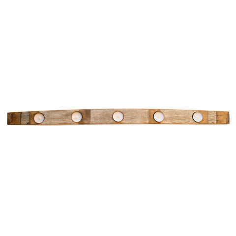 Wine Barrel Stave Candle Holder (5 Hole) - Staving Artist Woodwork