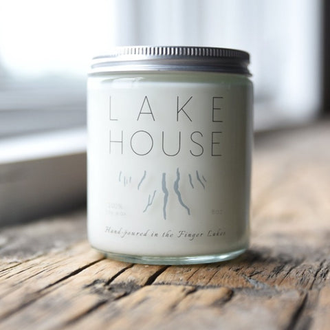 Lake House Candle ~ 8oz - Staving Artist Woodwork