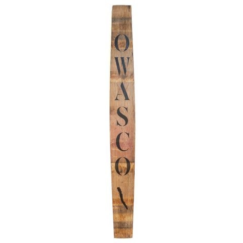 OWASCO Wine Barrel Stave - Staving Artist Woodwork