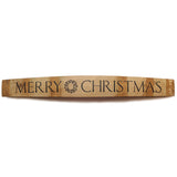 MERRY CHRISTMAS Wine Barrel Stave - Staving Artist Woodwork