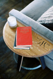 Half Barrelhead Demilune Table - Staving Artist Woodwork