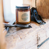 WOODSHOP - Hand-poured Soy Candle - Staving Artist Woodwork