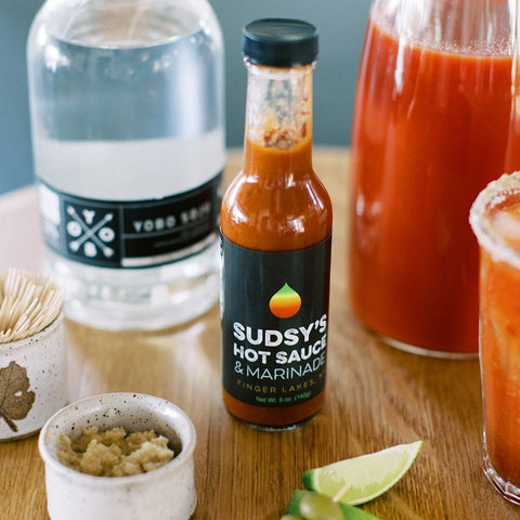 Sudsy's Hot Sauce & Marinade - Staving Artist Woodwork