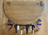 Demi-Lune Wine Rack Table - Staving Artist Woodwork