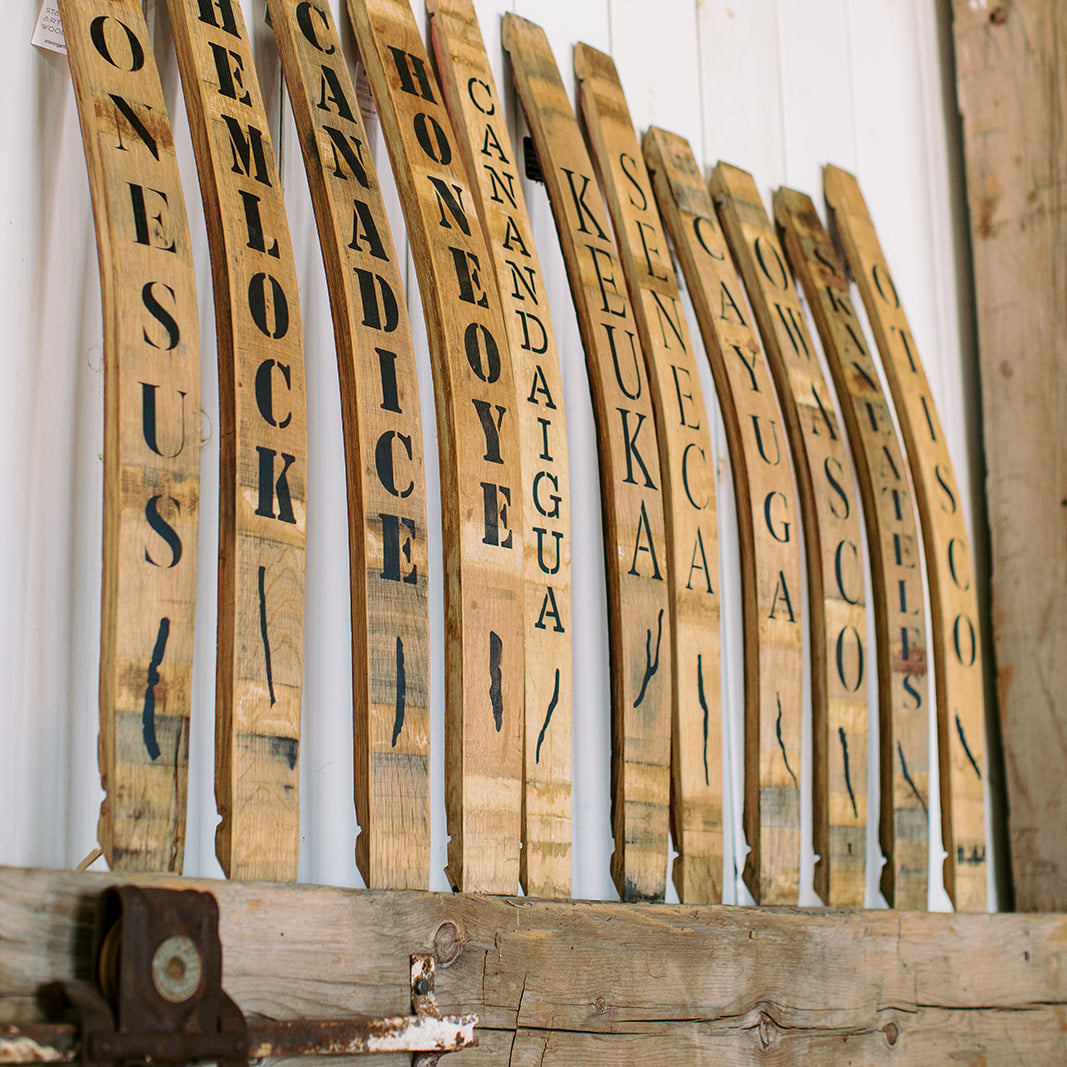 Handcrafted Wine Barrel Staves | Sustainable Home Décor & Gifts ...