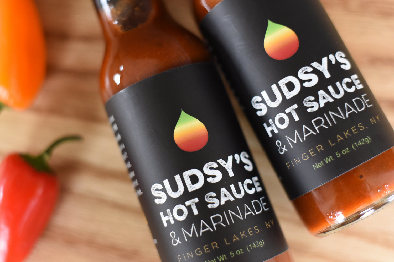Sudsy's Hot Sauce & Marinade - Staving Artist Woodwork