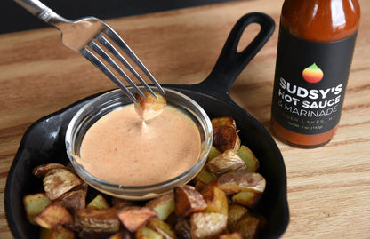 Sudsy's Hot Sauce & Marinade - Staving Artist Woodwork