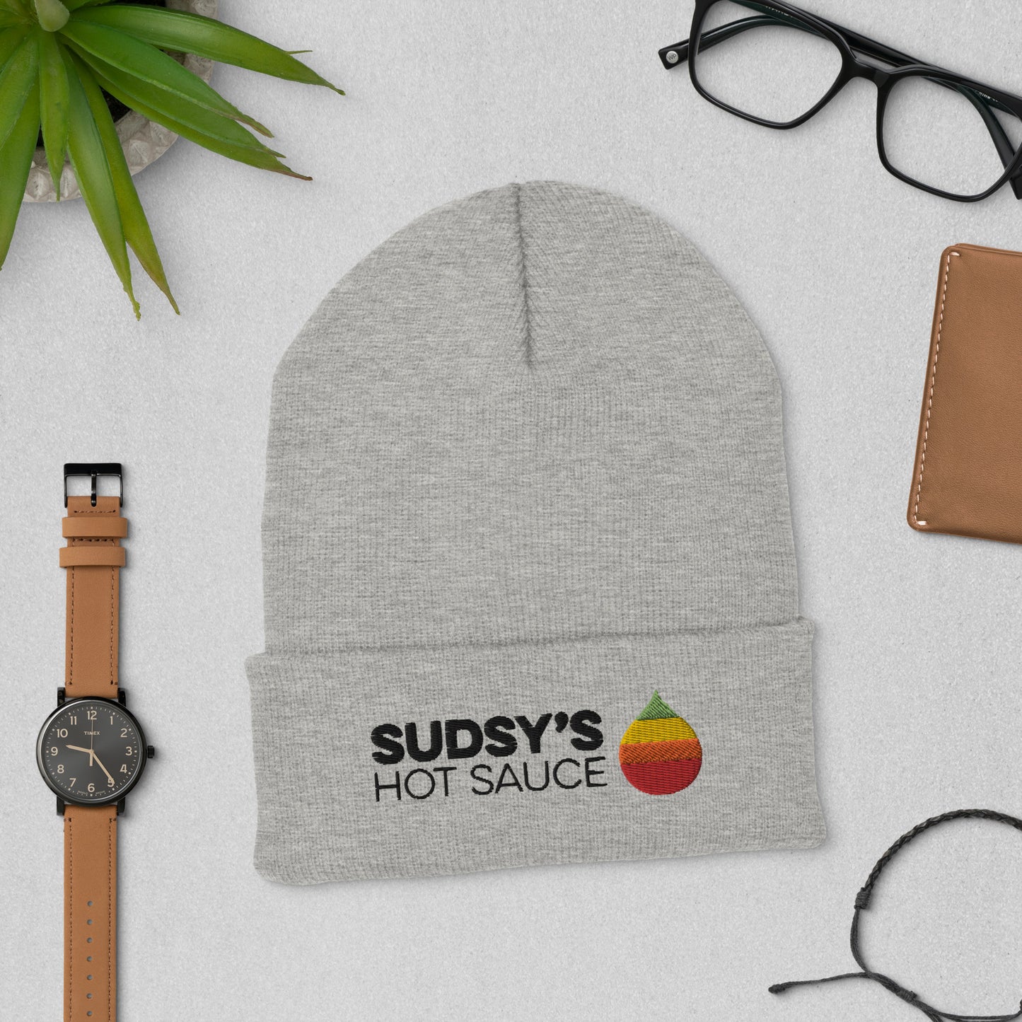 Sudsy's Cuffed Beanie - Staving Artist Woodwork