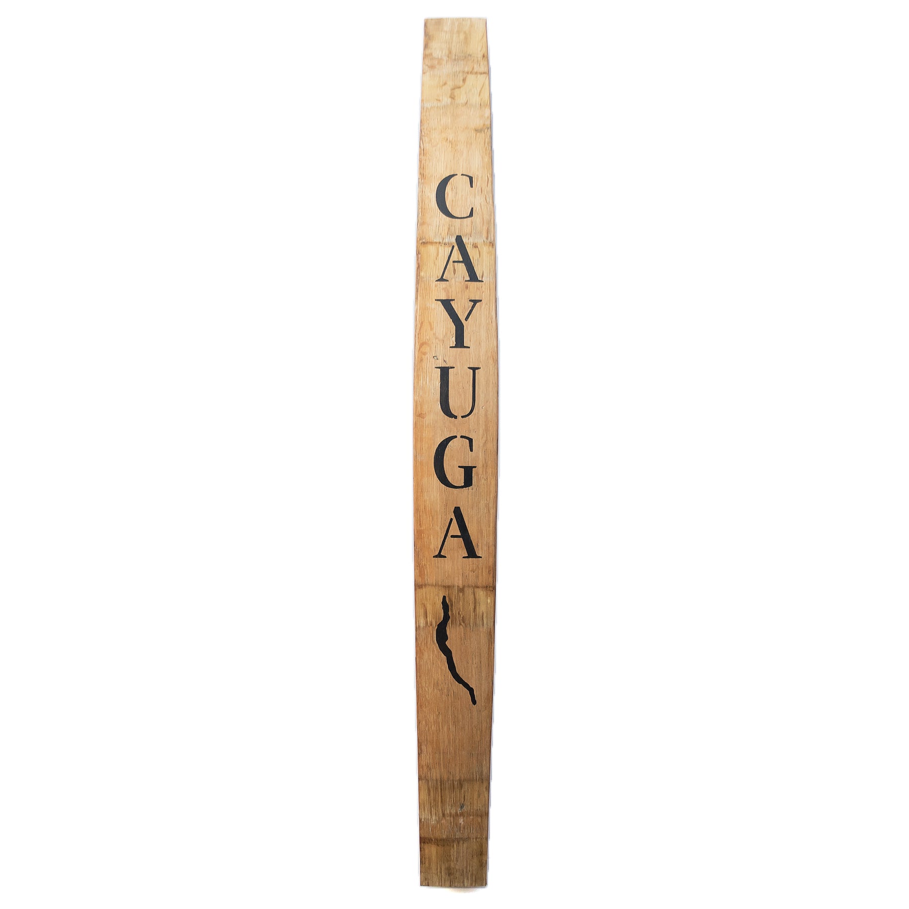 CAYUGA Wine Barrel Stave - Staving Artist Woodwork