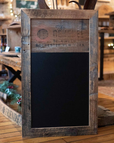 Genesee Beverage Crate Chalkboard #2 - Staving Artist Woodwork