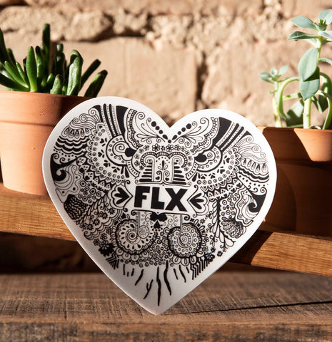 Finger Lakes Heart Sticker - Staving Artist Woodwork