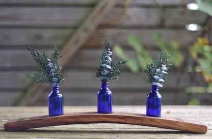 Wine Barrel Stave Tea Light Holder (3 hole) - Staving Artist Woodwork