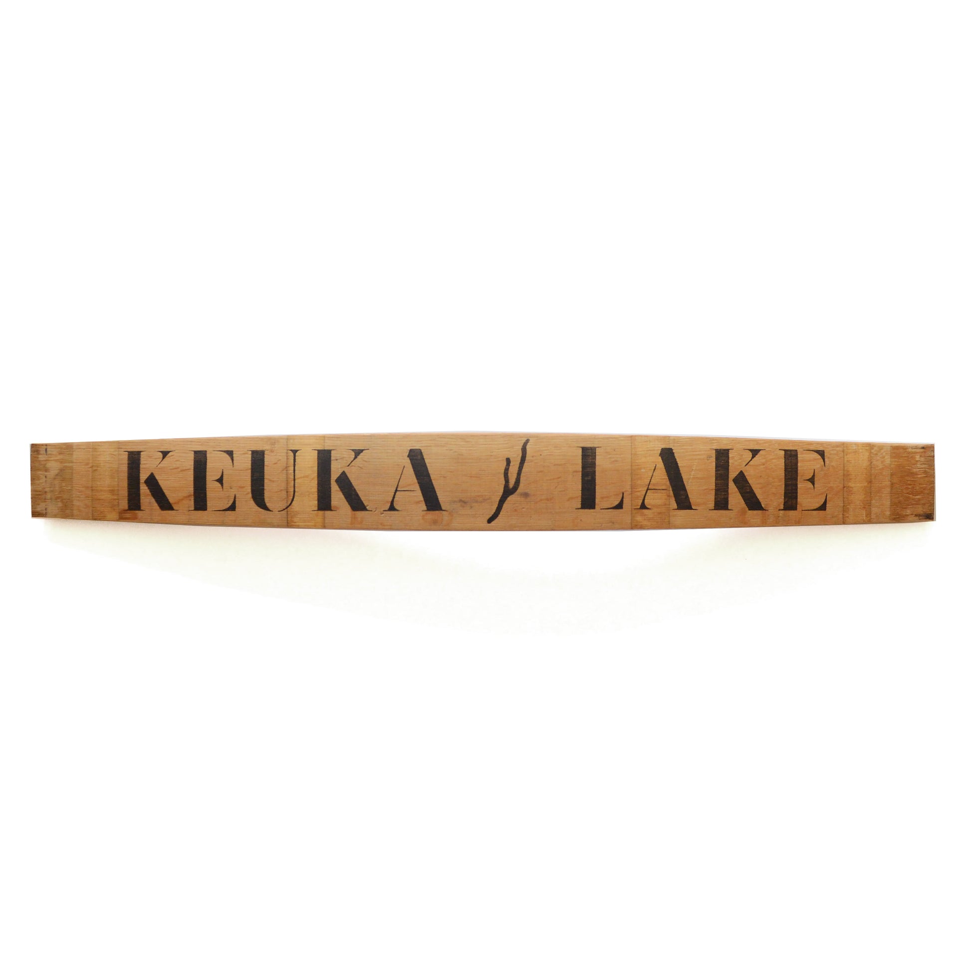 KEUKA LAKE Wine Barrel Stave - Staving Artist Woodwork
