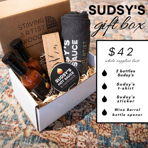 Sudsy's Gift Box! - Staving Artist Woodwork
