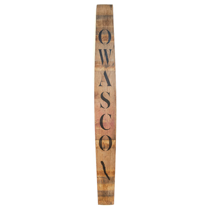 OWASCO Wine Barrel Stave - Staving Artist Woodwork