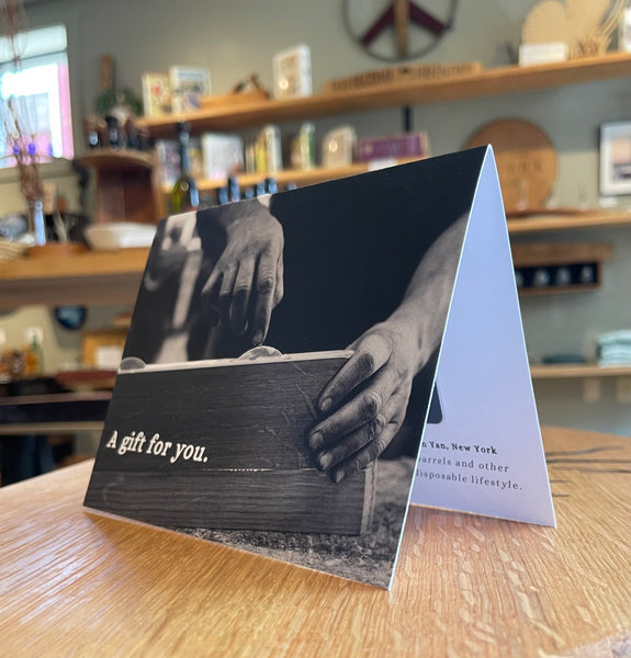 Staving Artist Woodwork Gift Card