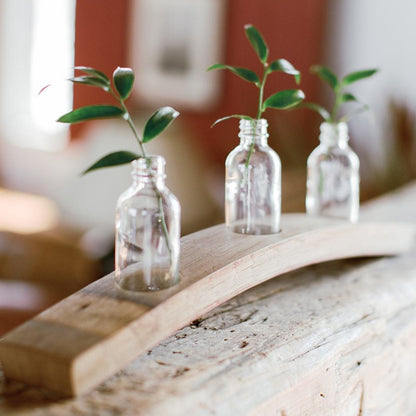 Wine Barrel Stave Tea Light Holder (3 hole) - Staving Artist Woodwork