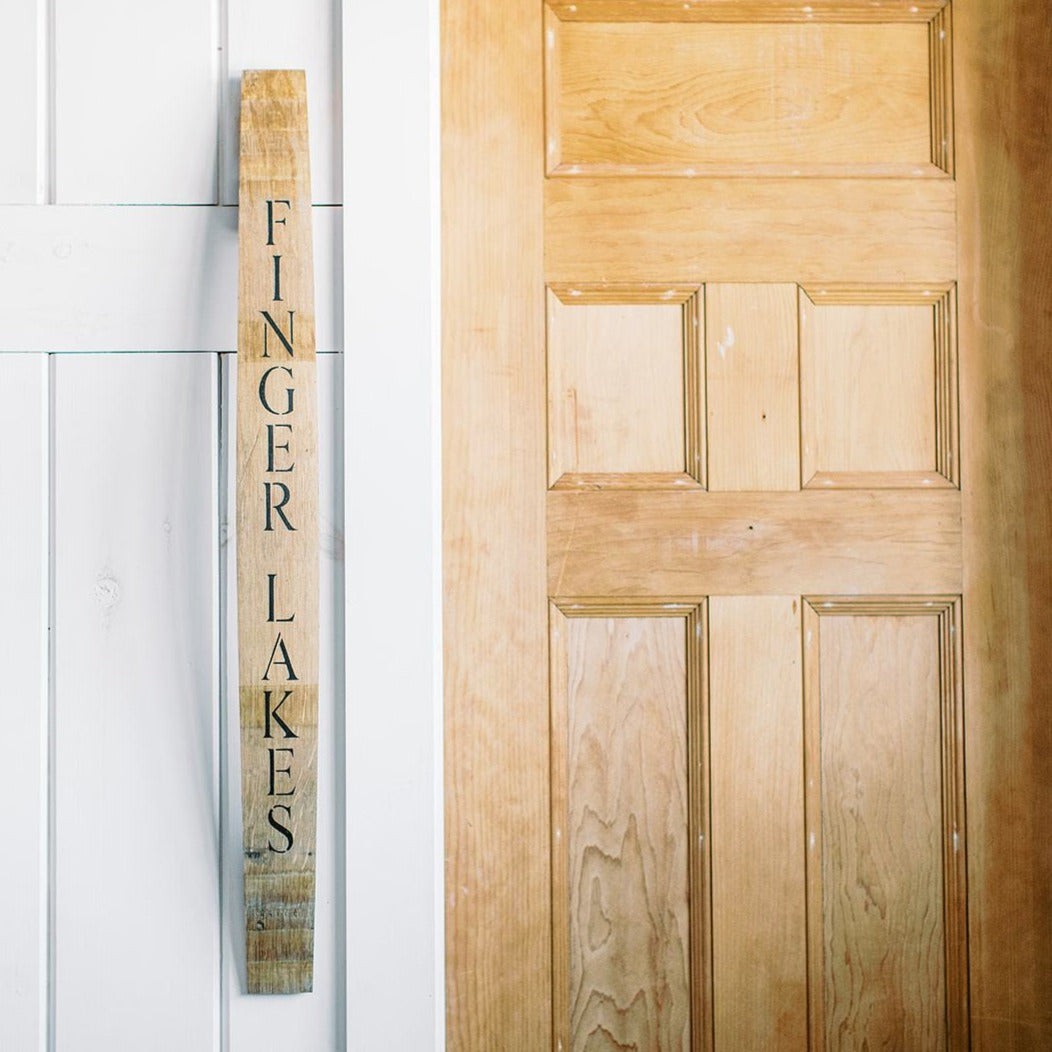 FINGER LAKES Wine Barrel Stave - Staving Artist Woodwork
