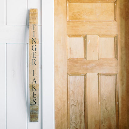 FINGER LAKES Wine Barrel Stave - Staving Artist Woodwork